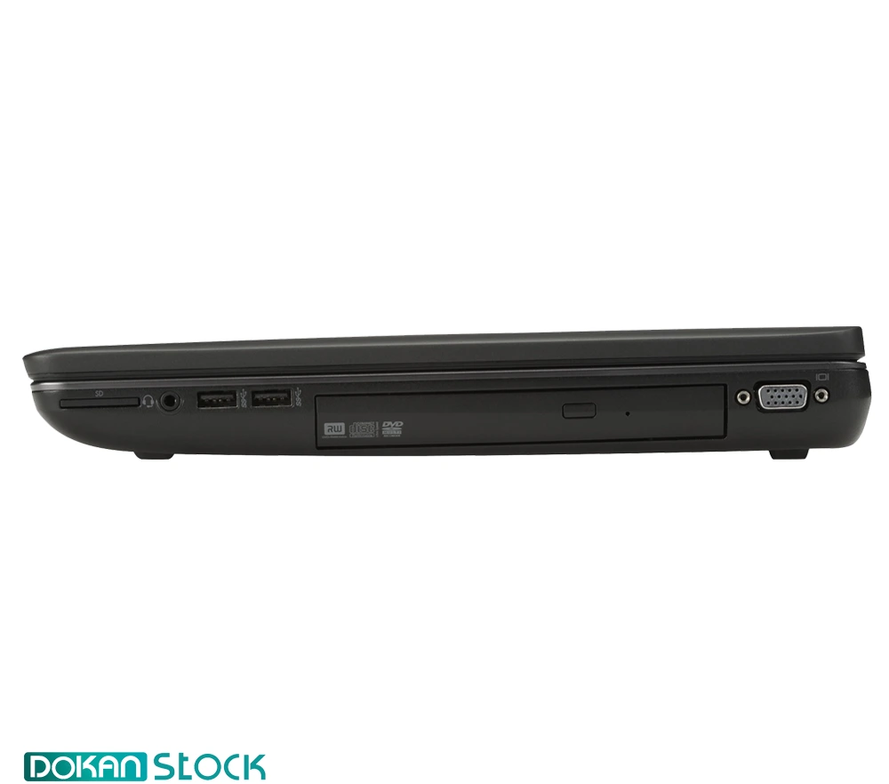 تصویر لپ تاپ استوک 17 اینچی اچ پی HP ZBOOK G2 از پورت های سمت راست