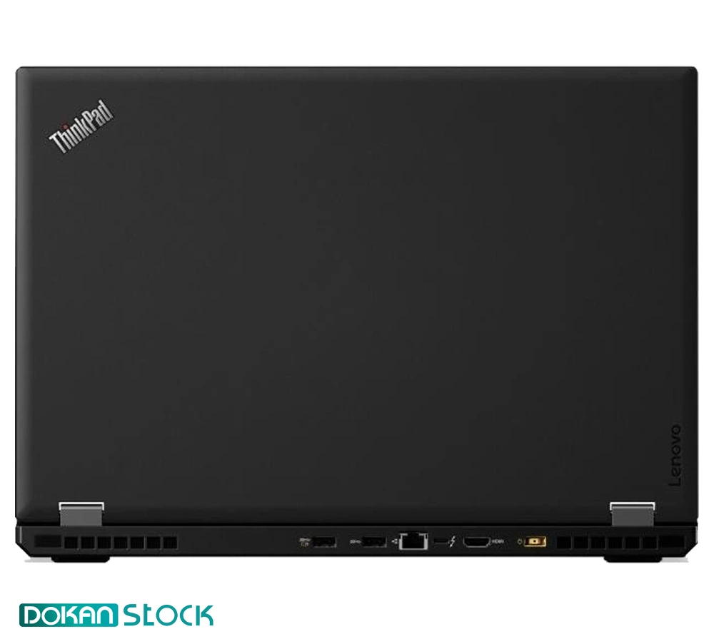 تصویر لپ تاپ استوک 15 اینچی لنوو مدل P50 از قاپ پشتی 