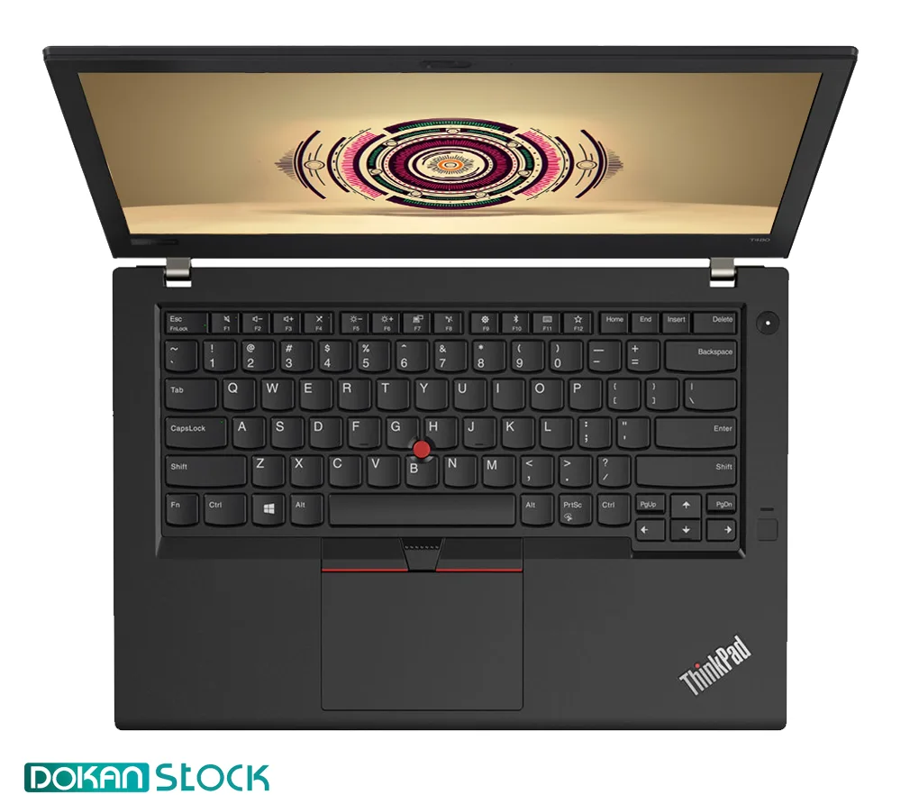 لپ تاپ استوک Lenovo ThinkPad T480 از نمای بالا