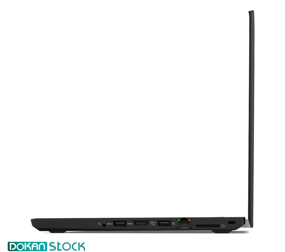 لپ تاپ استوک Lenovo ThinkPad T480 از نمای پورت های سمت راست