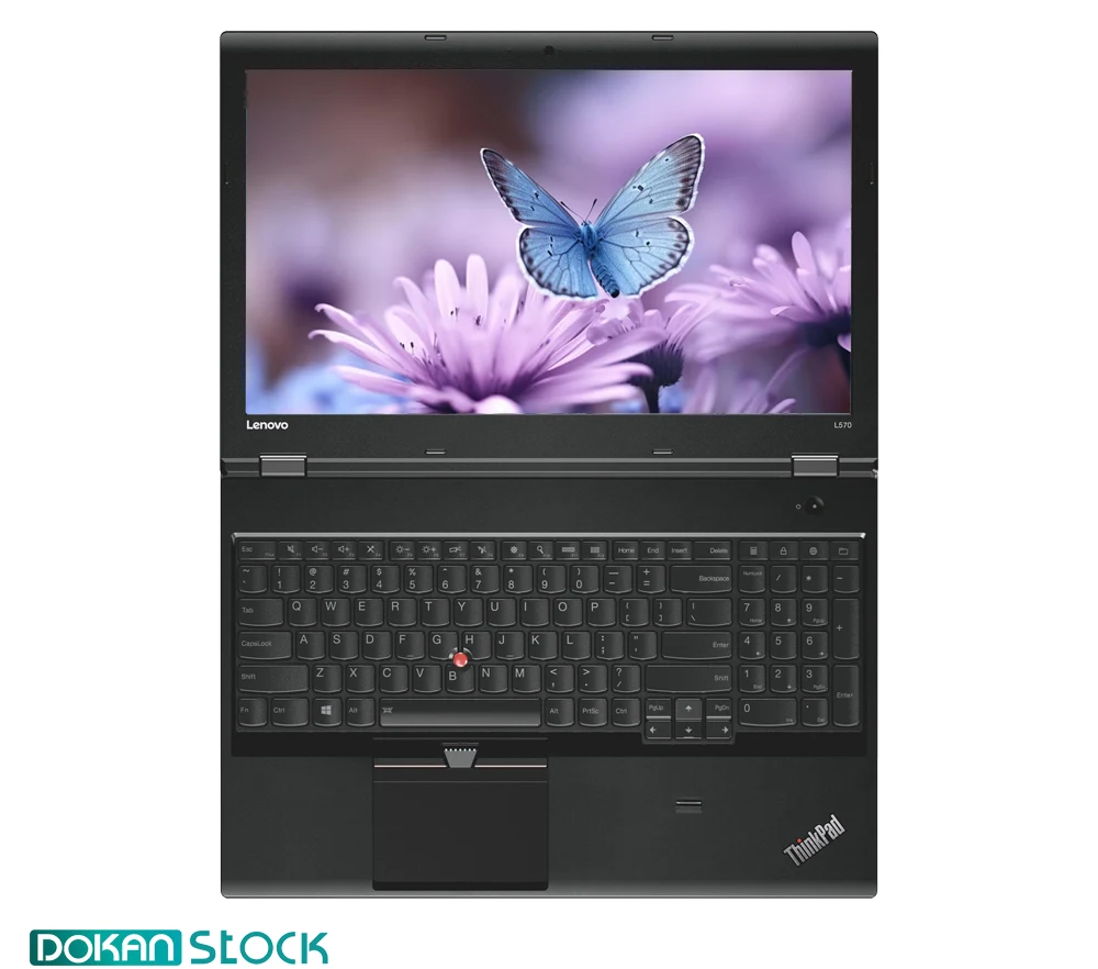 لپ تاپ استوک Lenovo ThinkPad L560 از زاویه 180 درجه