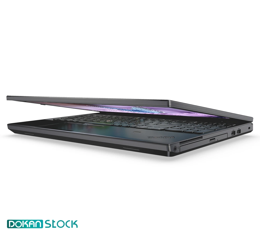 لپ تاپ استوک Lenovo ThinkPad L560 از نمای نیمه بسته