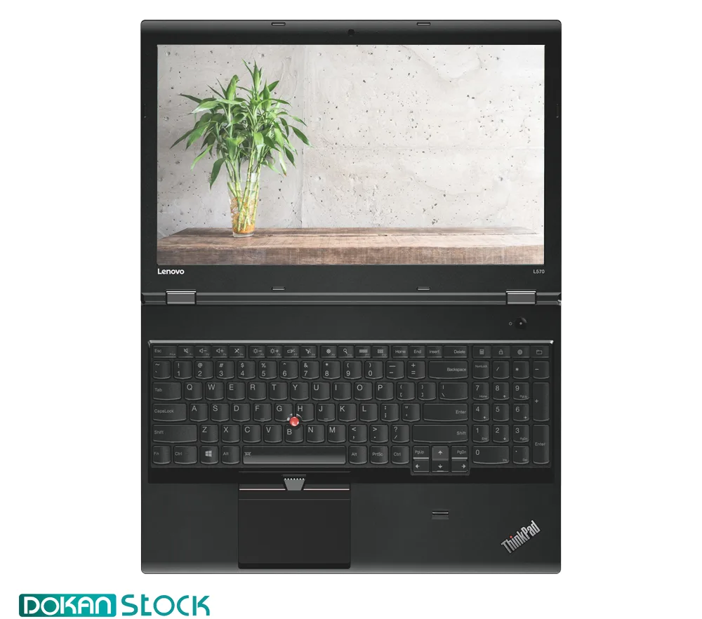 لپ تاپ استوک Lenovo ThinkPad L570 از نمای باز