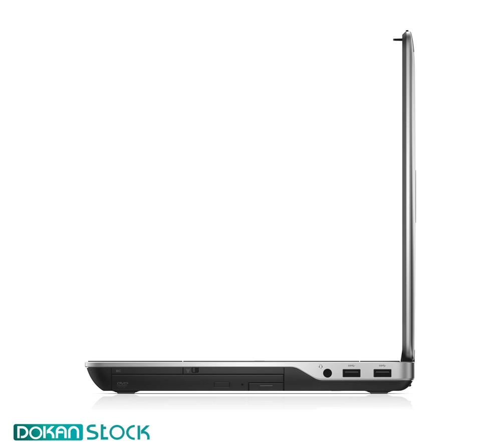 لپ تاپ استوک ‎Dell Latitude ‎E6540 از نمای پورت های راست
