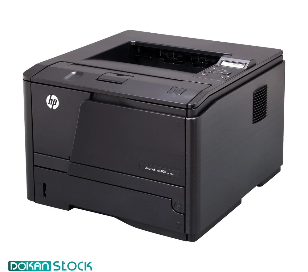  HP Printer M401d از نمای راست